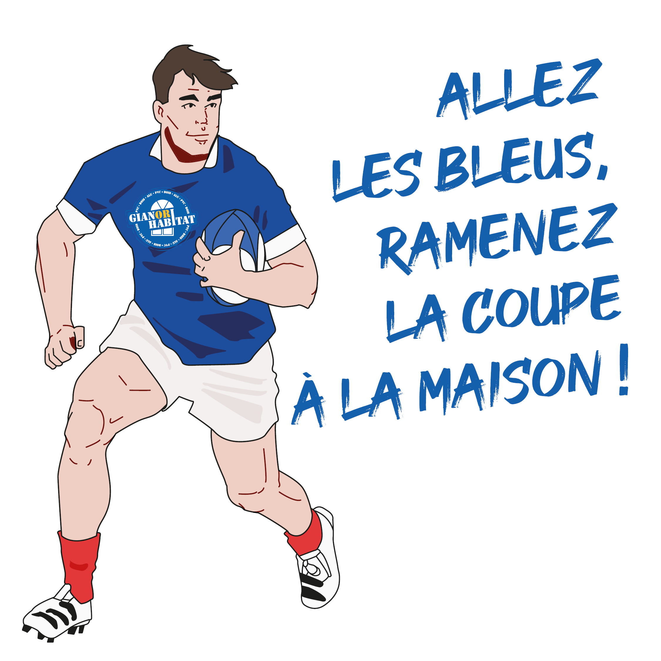 Allez les bleus !